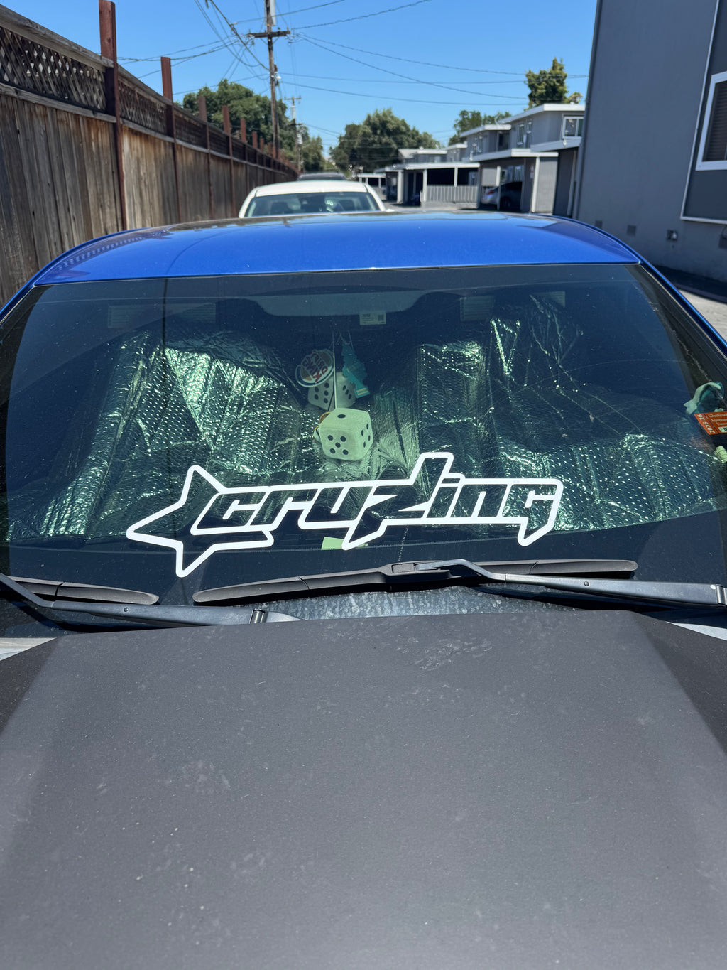 CRUZING Chrome Star Banner
