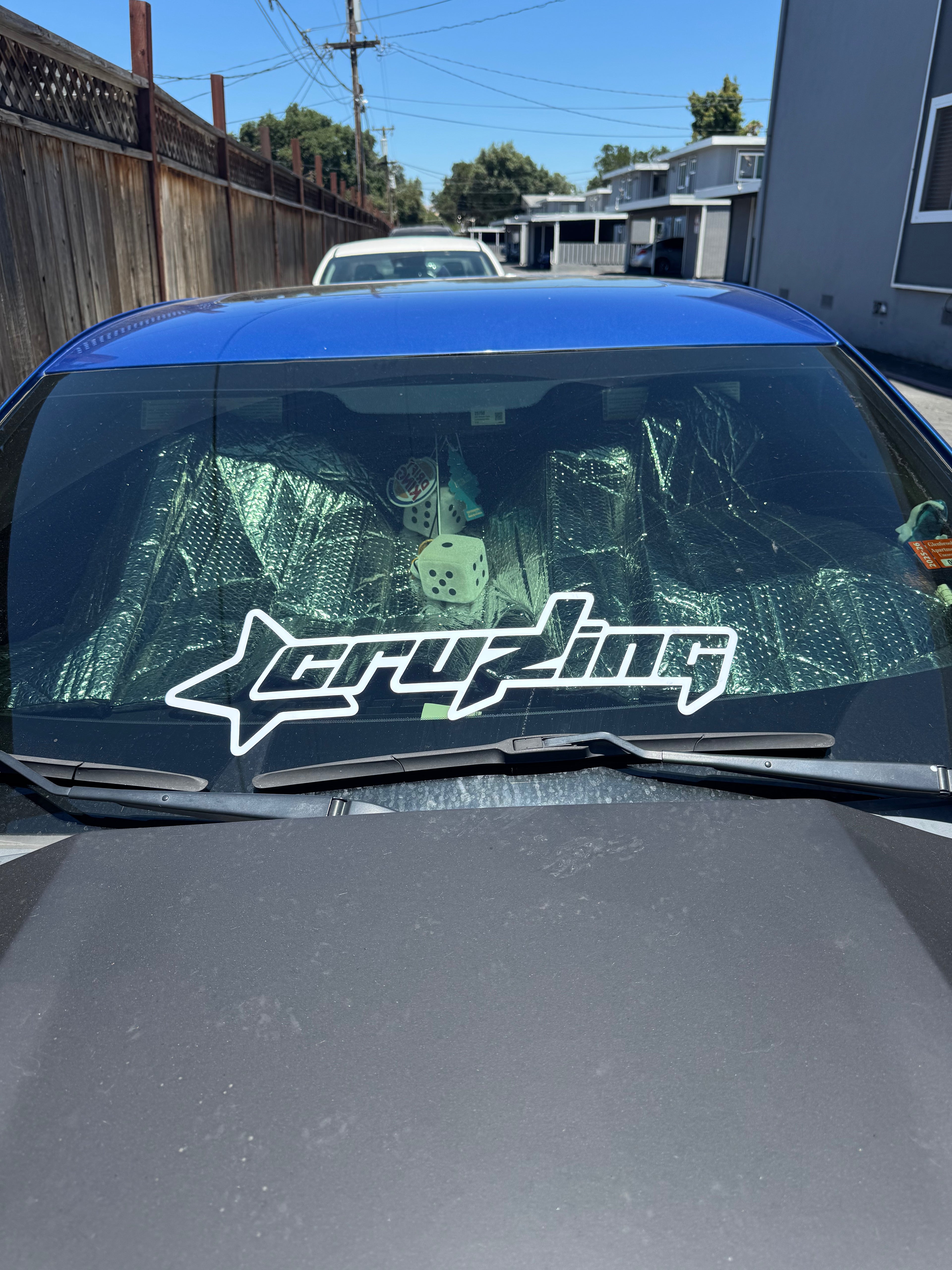 CRUZING Chrome Star Banner