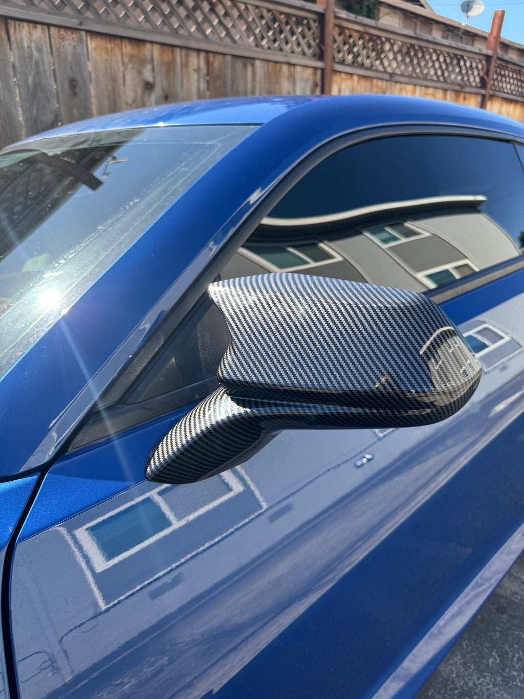 Carbon Fiber Mirror Caps — Chevrolet Camaro (2016-2024)