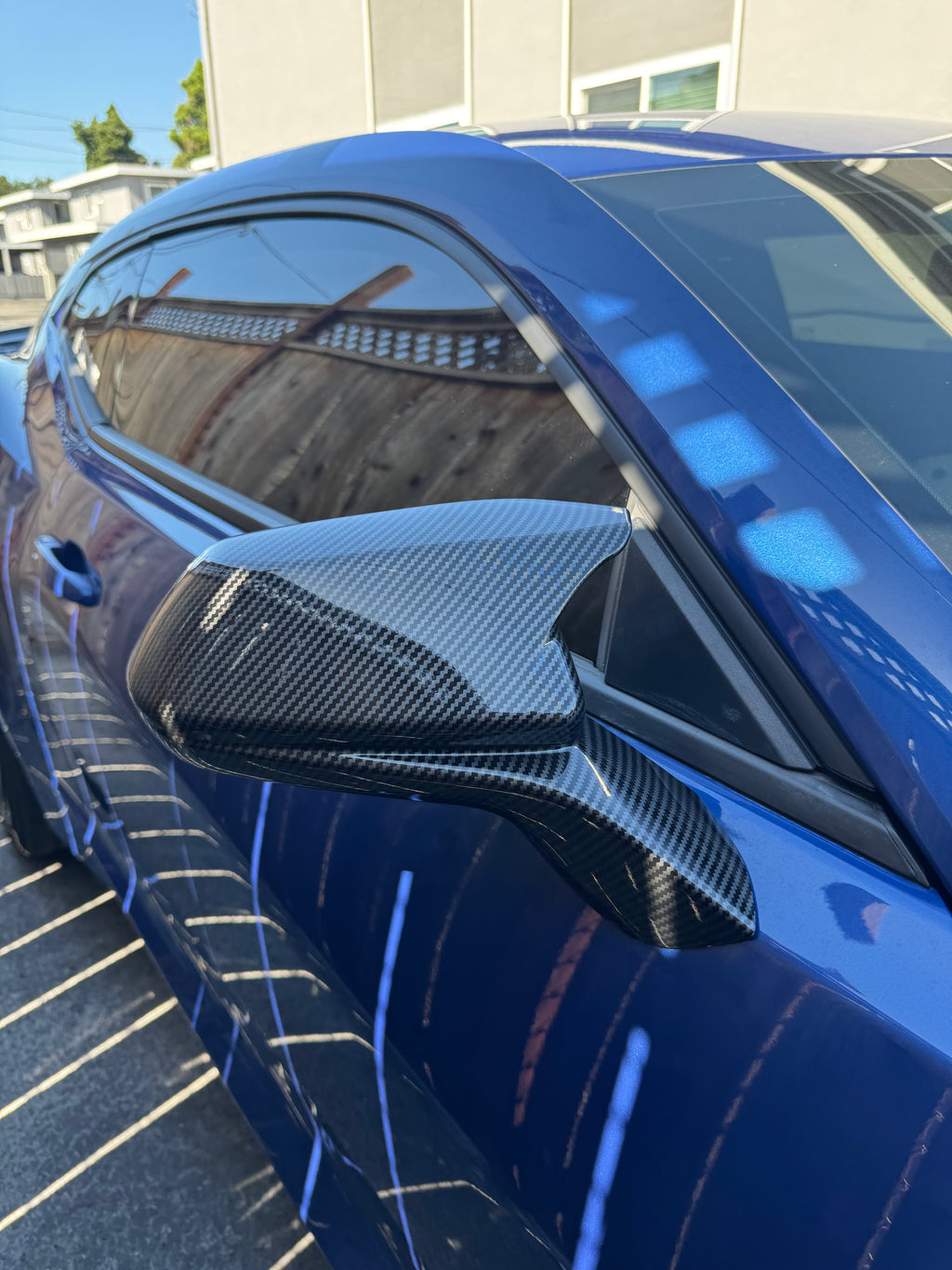 Carbon Fiber Mirror Caps — Chevrolet Camaro (2016-2024)