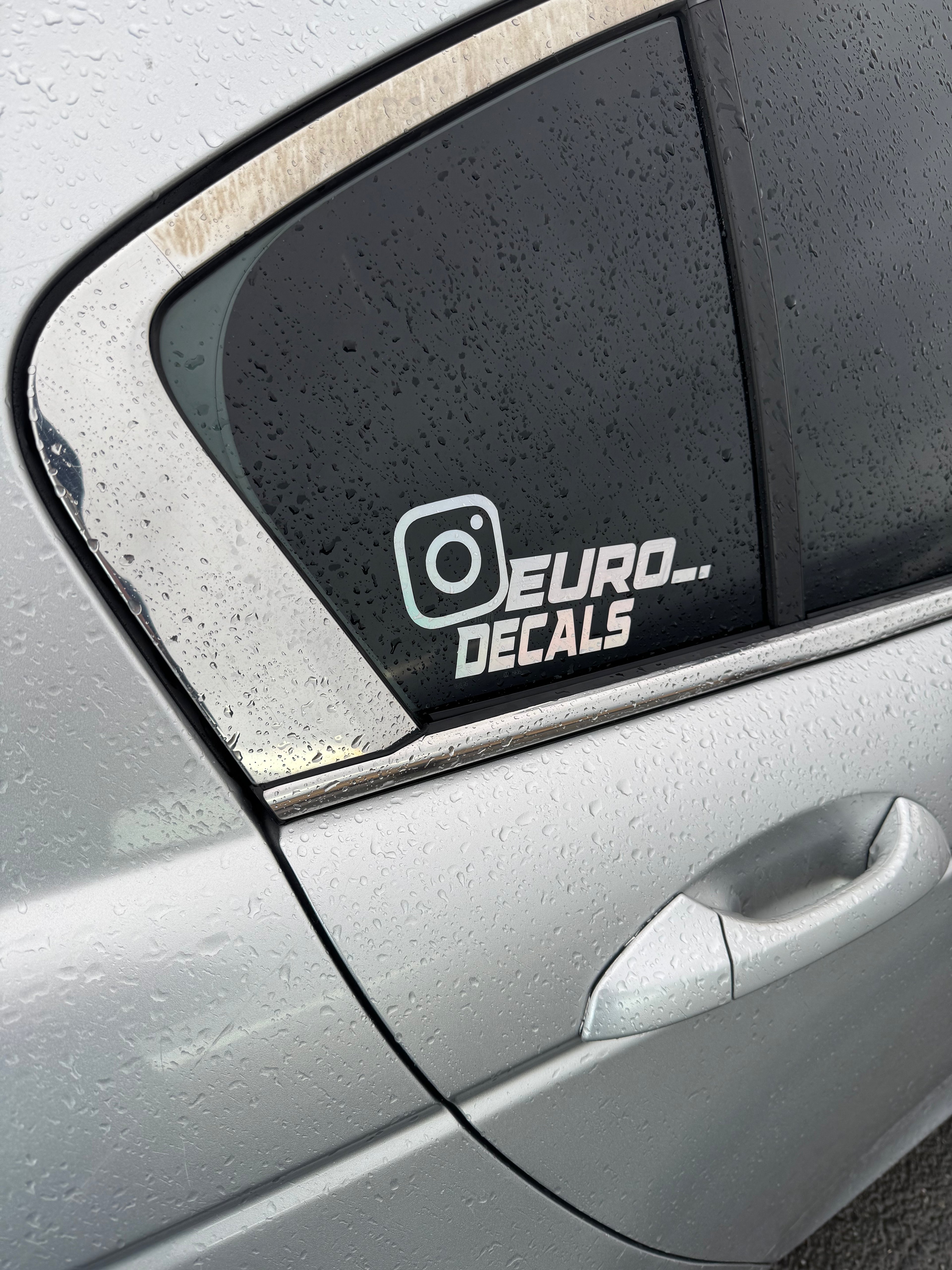 Custom Social Media Handle Vinyl Decal | Personalized Car, Truck & Window Sticker🎨