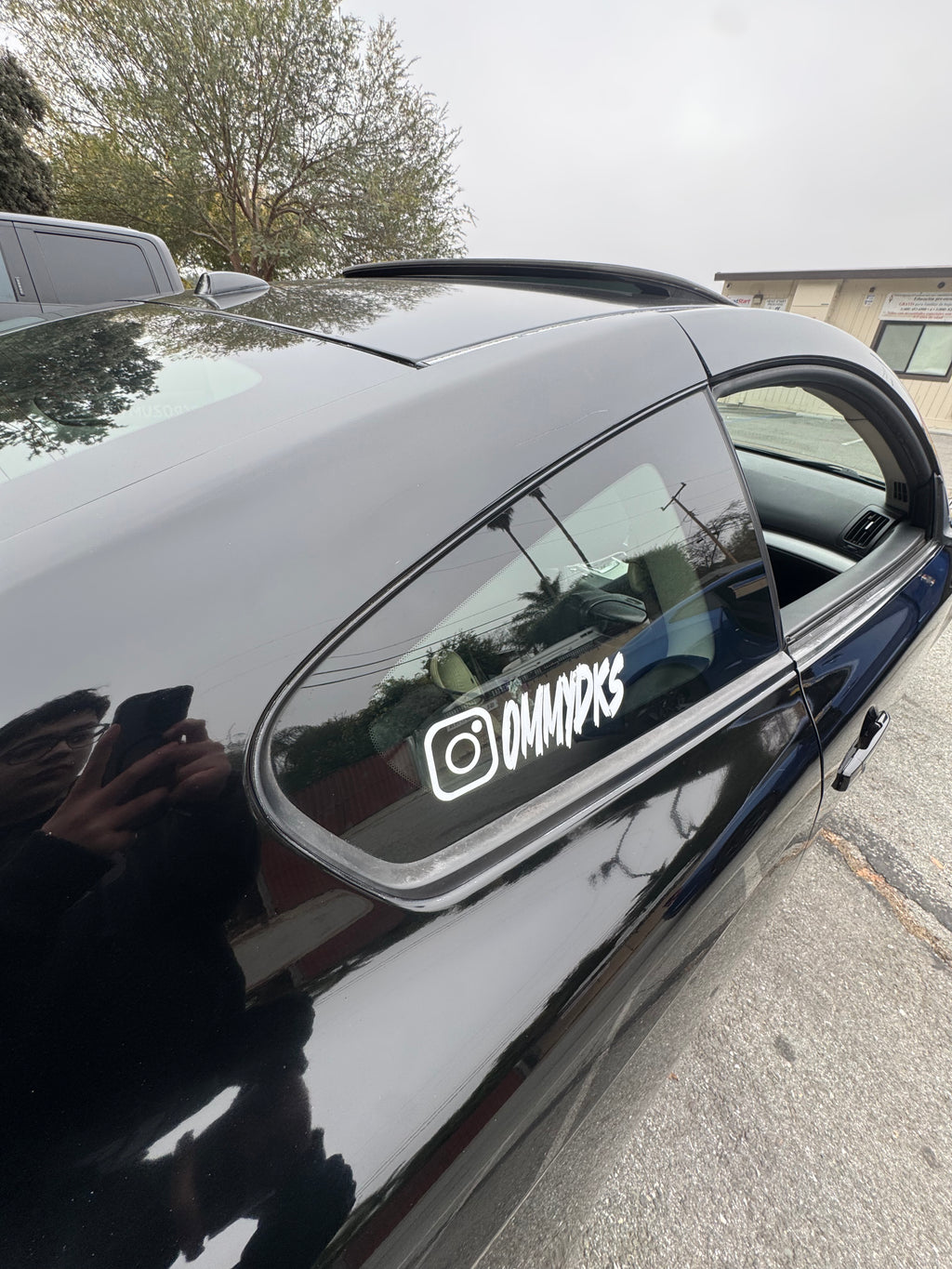 Custom Social Media Handle Vinyl Decal | Personalized Car, Truck & Window Sticker🎨